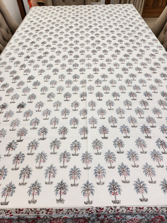 Handblock Printed Table Cover 6 SEATER