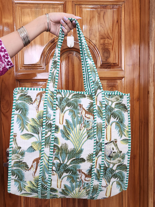 TOTE BAG with zipper